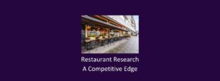 Restaurant market research